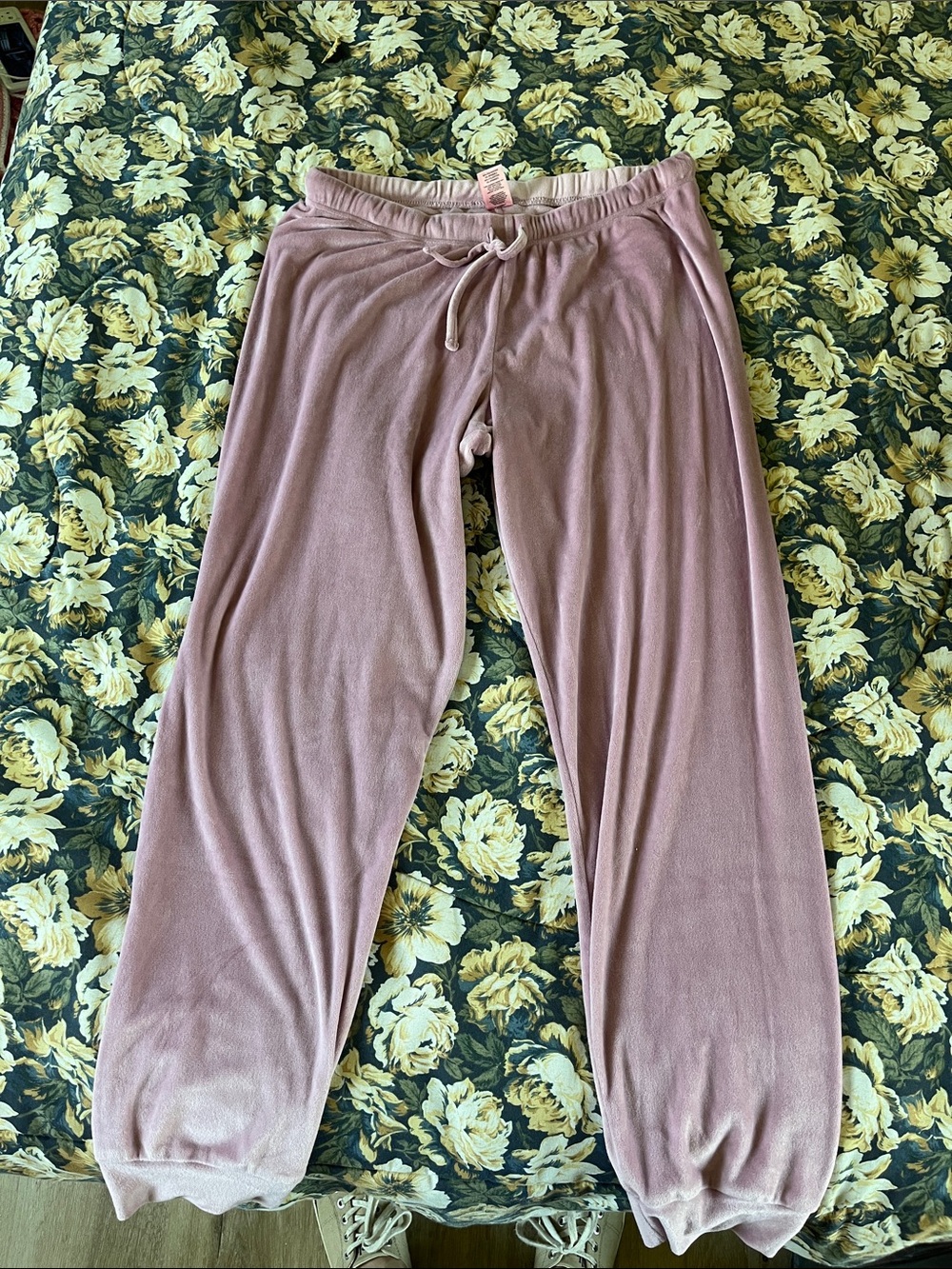 Juicy Couture dusty Pink Drawstring Lounge Pants